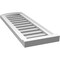 Ekena Millwork Arch Top Surface Mount PVC Gable Vent w/ 2"W x 2"P Brickmould Sill Frame, 12"W x 32"H GVPAR12X3203SN - alternate 4